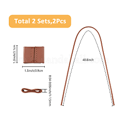 PU Leather Drawstring for Bucket Bag Making&nbsp;DIY-WH0430-711A-02