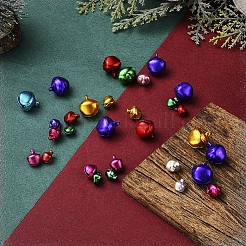 600Pcs 3 Style Aluminum Bell Charms&nbsp;ALUM-YW0001-01