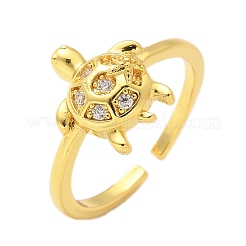 304 Stainless Steel Open Cuff Finger Rings for Women&nbsp;RJEW-B109-07G-01