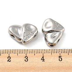 Rack Plating Alloy Beads&nbsp;PALLOY-Z022-02P