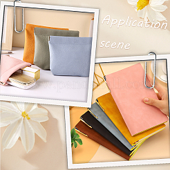 10Pcs 10 Colors Frosted PVC Imitation Leather Fabrics&nbsp;DIY-CL0001-71B