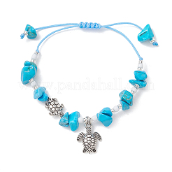 Turtle Alloy Charm Bracelets&nbsp;BJEW-MZ00329