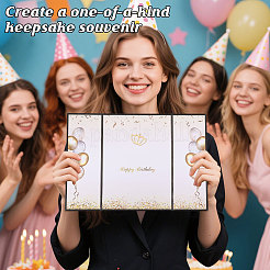 Paper Birthday Greeting Card&nbsp;AJEW-WH0410-284