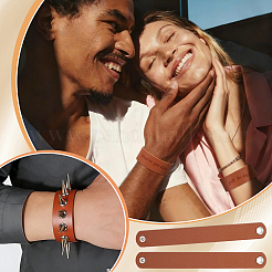 20Pcs PU Leather Wide Band Cord Bracelet&nbsp;BJEW-PH0004-74