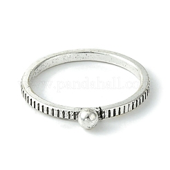 Round Alloy Finger Rings&nbsp;RJEW-K275-18AS
