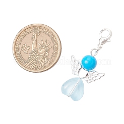 20Pcs Glass Pendant Decorations&nbsp;HJEW-JM03509-02