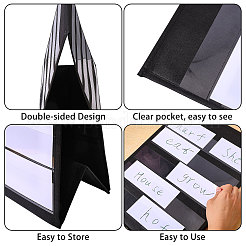 20 Bags Cloth Desk Calendar Display Holder&nbsp;AJEW-CA0005-47A