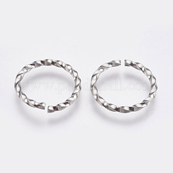 Tarnish Resistant 304 Stainless Steel Open Jump Rings&nbsp;STAS-G174-02P