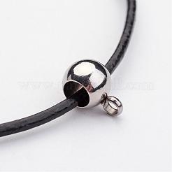 Cowhide Leather Cord Bracelets&nbsp;BJEW-JB02521