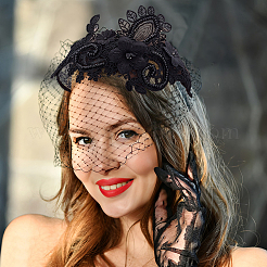 Polyester Acrylic Hair Bands&nbsp;PHAR-WH0020-07
