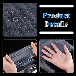 Rectangle PE Plastic Film Storage Bags&nbsp;ABAG-WH0044-98A