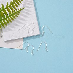 925 Sterling Silver Earring Hooks&nbsp;X-STER-K167-049A-S