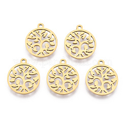 Ion Plating(IP) 201 Stainless Steel Pendants&nbsp;STAS-S105-JN890G