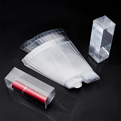 30Pcs Rectangle Transparent Plastic PVC Box Gift Packaging&nbsp;CON-NB0002-11