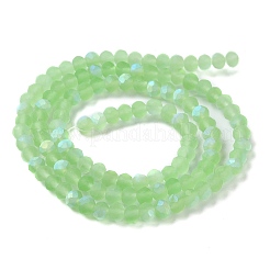 Transparent Glass Beads Strands&nbsp;EGLA-A034-T4mm-MB09