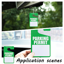 150Pcs PVC Parking Sign&nbsp;AJEW-GO0004-76