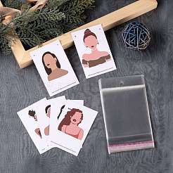 120Pcs 6 Style Cardboard Jewelry Display Cards&nbsp;DIY-LS0003-93