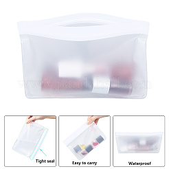 3Pcs 3 Styles PEVA Plastic Resealable Bags&nbsp;ABAG-GF0001-39B