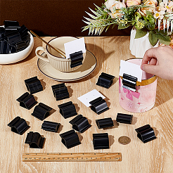 100Pcs PVC Clip Card Holder&nbsp;AJEW-UN0002-93