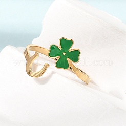 304 Stainless Steel Enamel Cuff Open Rings&nbsp;SA-CBA5609-01G
