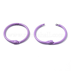 Spray Painted Iron Split Key Rings&nbsp;IFIN-T017-01F