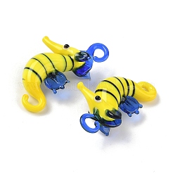 Handmade Lampwork Pendants&nbsp;LAMP-S068-08I