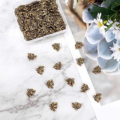 100Pcs Tibetan Style Metal Alloy Charms&nbsp;FIND-AR0001-12AB