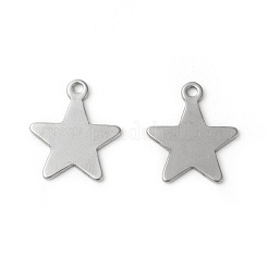 Tarnish Resistant 201 Stainless Steel Pendants&nbsp;STAS-F192-040P
