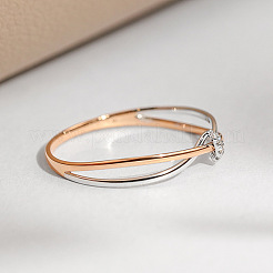 925 Sterling Silver Criss Cross Finger Rings&nbsp;FS-WGE9494-01