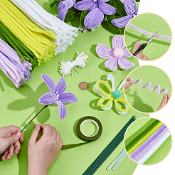 500Pcs DIY Plush Sticks&nbsp;DIY-PB0001-29