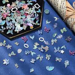 Mixed Shapes Resin Cabochons&nbsp;MRMJ-CJC0001-16