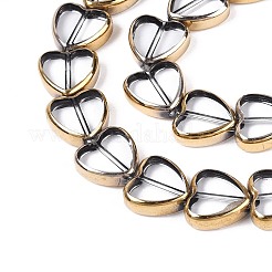 Electroplate Glass Beads Strands&nbsp;EGLA-T021-23B