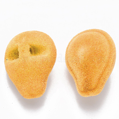 Flocky Acrylic Beads&nbsp;FIND-R079-08
