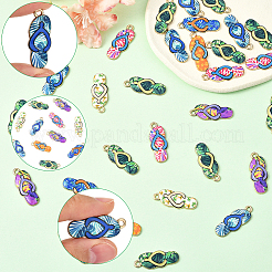 40Pcs Alloy Enamel Pendants&nbsp;ENAM-SC0007-34