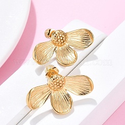304 Stainless Steel Stud Earrings For Women&nbsp;EJEW-B114-05G