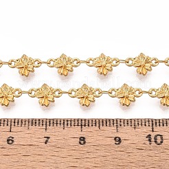 5M 304 Stainless Steel Flower Link Chains&nbsp;CHS-T071-49G