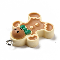 Opaque Resin Pendants&nbsp;LS-RESI-D055-020P