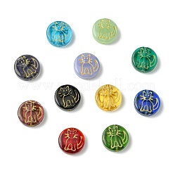 14Pcs 14 Colors Handmade Lampwork Beads&nbsp;LAMP-CJ0002-86