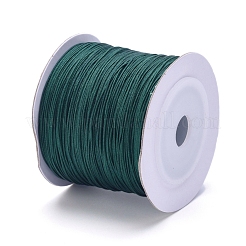 Nylon Braided Cord for Woven Jewelry Making Macrame Craft&nbsp;NWIR-D055-0.6mm-14