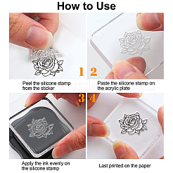 PVC Plastic Clear Stamps&nbsp;DIY-WH0448-0721