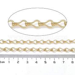Brass Textured Twist Link Chains&nbsp;CHC-H116-05G