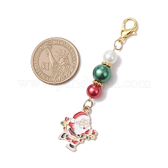 12Pcs Christmas Alloy Enamel Pendant Decorations&nbsp;HJEW-JM03682