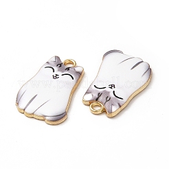 Alloy Enamel Pendants&nbsp;X-ENAM-M046-12G-D
