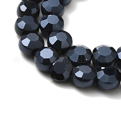 Electroplate Glass Beads Strands&nbsp;EGLA-D019-35A
