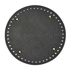 PU Leather Flat Round Bottom&nbsp;X-FIND-P001-03A-01