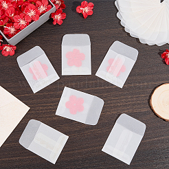 50Pcs Translucence Paper Envelopes&nbsp;AJEW-SP0004-59