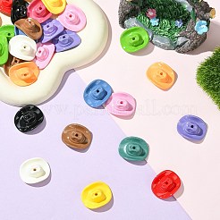 36Pcs 12 Colors Opaque Acrylic Beads&nbsp;SACR-CJ0001-84