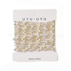 Handmade Plastic Pearl & Abacus Beaded Chains&nbsp;CHC-C026-27