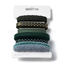 18 Yards 6 Styles Polyester Ribbon&nbsp;SRIB-C001-G01