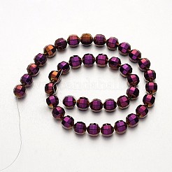 Electroplate Non-magnetic Synthetic Hematite Bead Strands&nbsp;G-F300-30-04